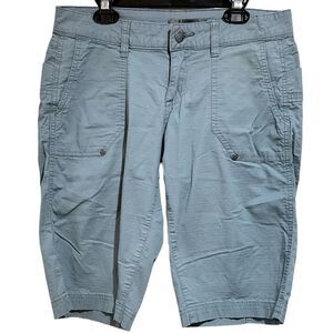 PRANA Larissa‎ Bermuda Shorts Green Women's size 4